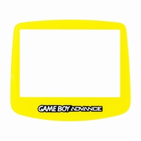 GameBoy Advance display glas *Geel*  1 pcs