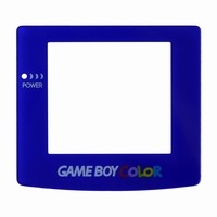 GameBoy Color display glas *blauw*  1 pcs