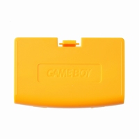 GameBoy Advance battery cover *Yellow*  1 pcs