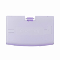 GameBoy Advance batterij klepje *Clear Violet*  1 pcs