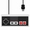 Nintendo mini NES Classic controller  1 pcs
