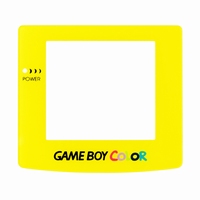 GameBoy Color display front *Yellow* 1 pcs