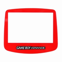 GameBoy Advance display front *Red* 1 pcs