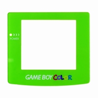 GameBoy Color display front *Green* 1 pcs