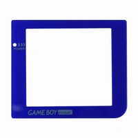 GameBoy Pocket display glas *Blauw* 1 pcs