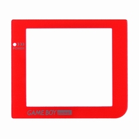 GameBoy Pocket display front *Red* 1 pcs
